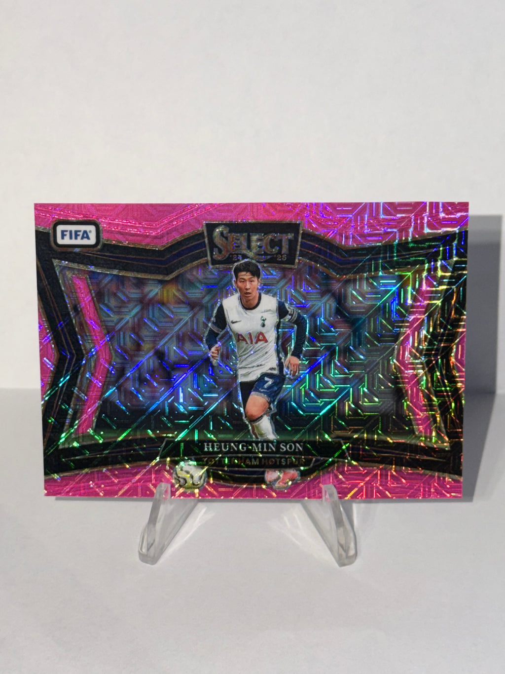 2024-25 Panini Select FIFA Heung-Min Son Pink Mojo /299 #219