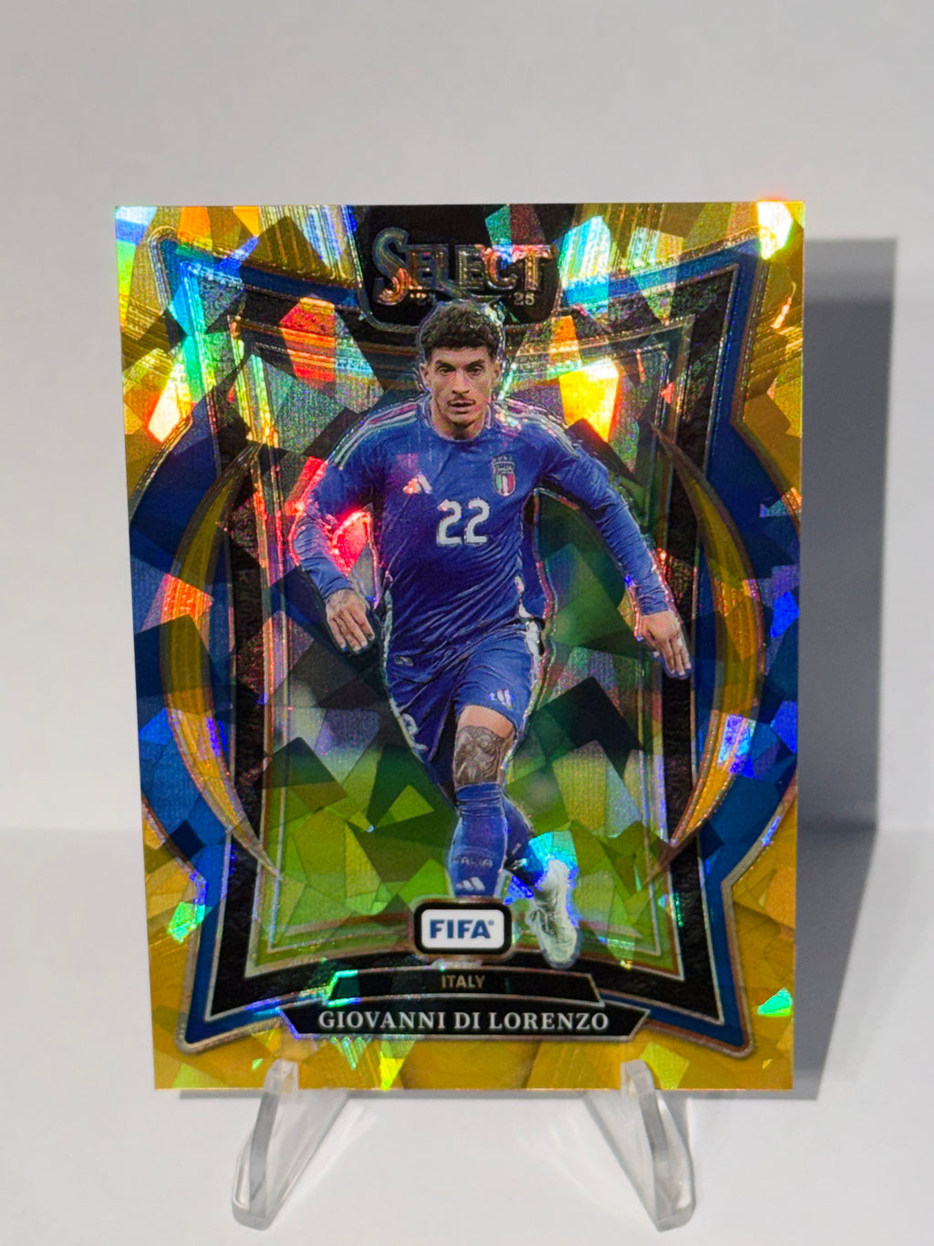 2024-25 Panini Select FIFA Giovanni Di Lorenzo Ice Gold /10 #87